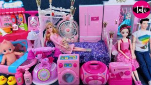 Кукла Барби. Залипательное видео для детей. Распаковка. Игрушки, куклы, машинки. ASMR АСМР