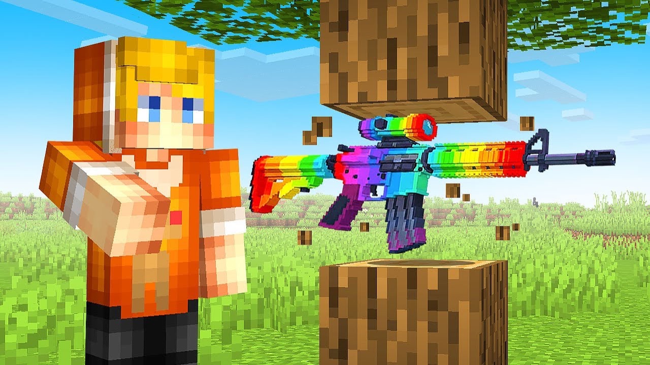 Майнкрафт, но ЛЮБОЙ ПРЕДМЕТ Даёт СИЛЬНЕЙШЕЕ ОРУЖИЕ… смотреть онлайн