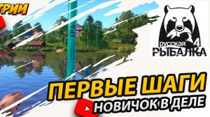 Русская Рыбалка 4: Первые шаги – новичок в деле #russianfishing4 #русскаярыбалка4