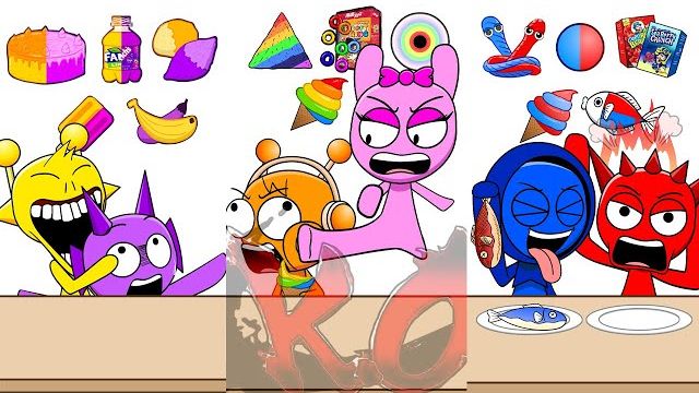 SPRUNKI OC: КАКИМИ ОНИ БЫЛИ МОЛОДЫМИ? Юные версии Саймона Дёрпла и других РЕАКЦИЯ