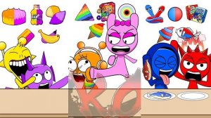 SPRUNKI OC: КАКИМИ ОНИ БЫЛИ МОЛОДЫМИ? Юные версии Саймона Дёрпла и других РЕАКЦИЯ