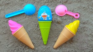 Учим Цвета с Котиком Дораэмон | Развивающий мультик новинка для детей малышей про Яйцо Сюрприз