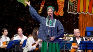 Оркестр русских народных инструментов,  Е. Великая " Перевоз Дуня держала "