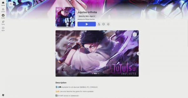 Новый путь в jujutsu infinite #1