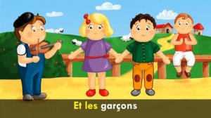 Mon papa ne veut pas que je danse la polka (c'est Gugusse avec son violon) - comptine avec paroles