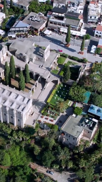 Аббатство Беллапаис с высоты птичьего полёта