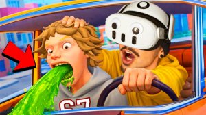 Кормлю КАКАШКОЙ Клиента 67 в ТАКСИ! (TAXI DRIVER VR)