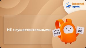 Русский язык 6 класс. НЕ с существительными