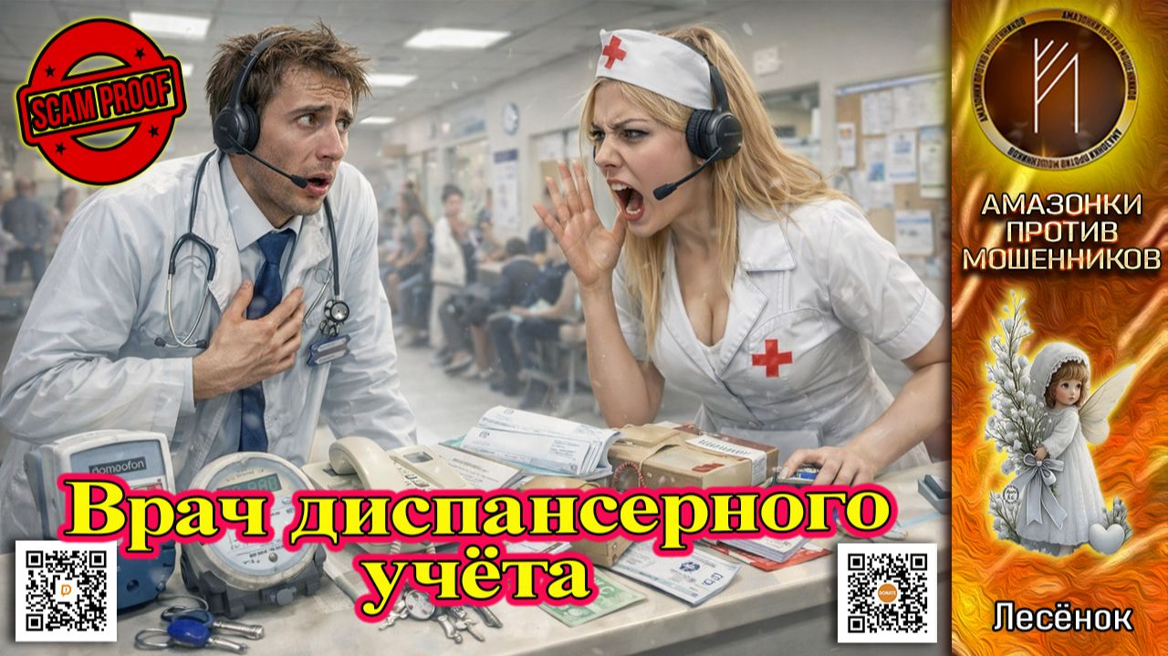 ЛЕСЁНОК / НЕСТРЕССОУСТОЙЧИВЫЕ МОШЕННИКИ  ЗВОНЯТ ПО ТЕЛЕФОНУ