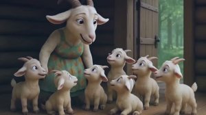 Волк и семеро козлят 🐺🐐 | Сказка для детей | Мультфильм на русском