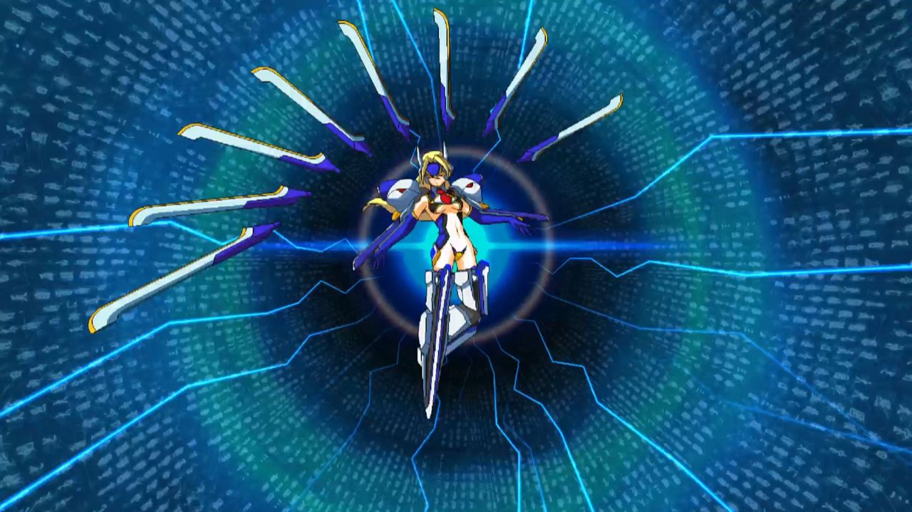 Сёстры Мю и Ню сводят счёты... (Ню vs Мю) [Blazblue Centralfiction, 2016, PS4]