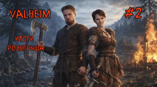 Valheim — Осваиваемся дальше + итоги розыгрыша | Часть 2