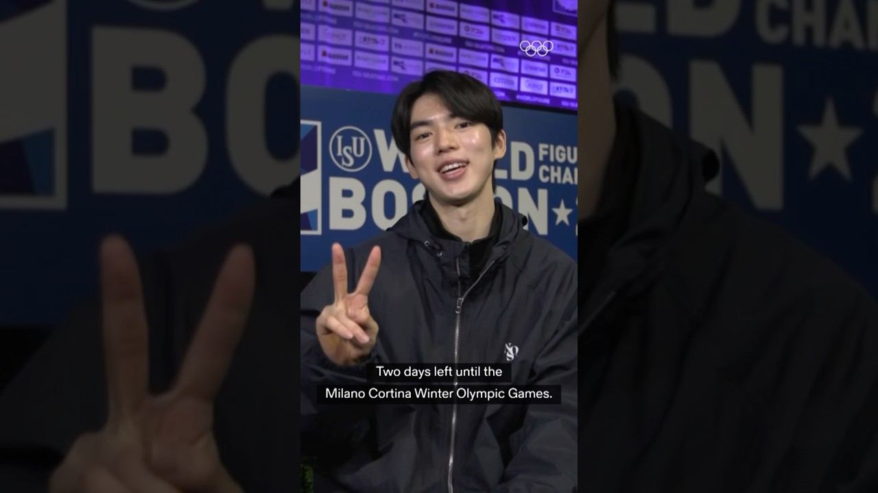 Two Days To Go Until #MilanoCortina2026 With Olympian Cha Junhwan ⛸️