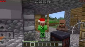 житель завидует мне в Майнкрафт