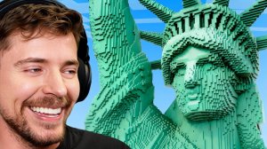 Я Построил Нью-Йорк в Minecraft! MrBeast
