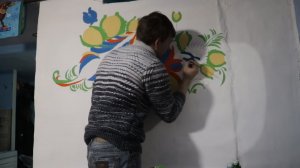 ТАКОЙ ПЕЧКИ ТОЧНО НЕТ НИ У КОГО В ОКРУГЕ _ РАСПИСАЛ ПЕЧЬ