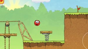 Красный шар в деревне шаров.Красный шарик.Несностный шар.