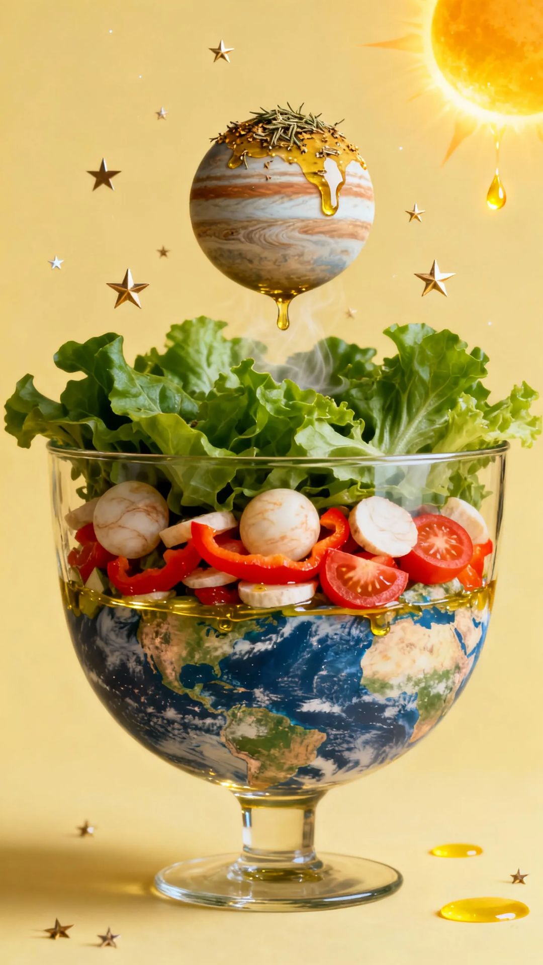 Салат из планет