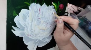 Как нарисовать ПИОН акрилом