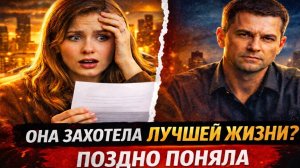 Она захотела лучшей жизни: урок, который не забудет