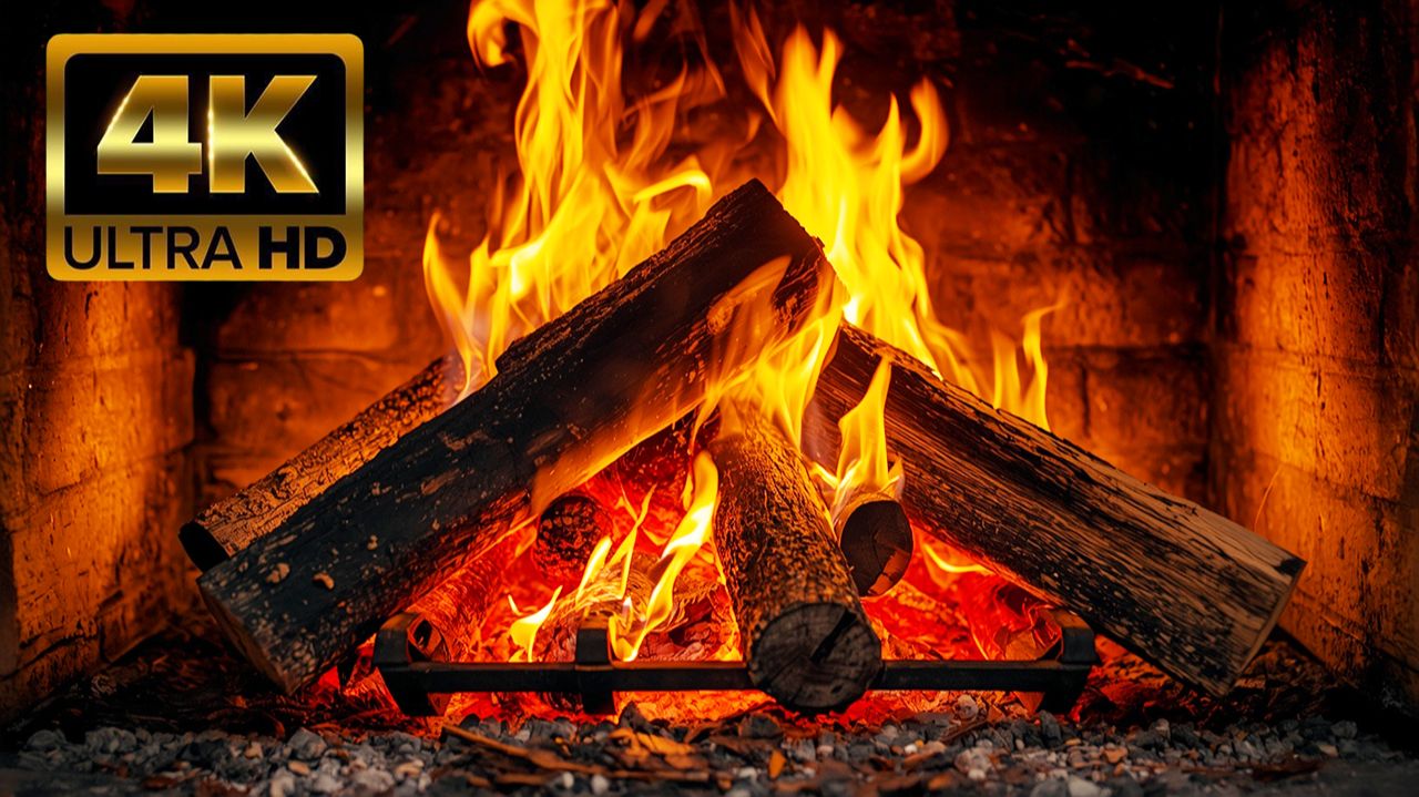 КАМИН КОСТЕР 4К | Расслабляющий Релакс Для Фона