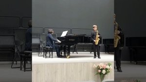 Н. Раков "Вокализ", исполняет Сухов Иван, ученик 4 класса (саксофон) ДШИ № 11 г. Москвы