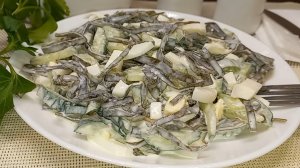 Очень Вкусный и легкий салат из самых Простых продуктов!  #салат #ппсалат