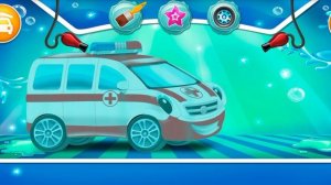 Мою чищу и раскрашиваю скорую помощ