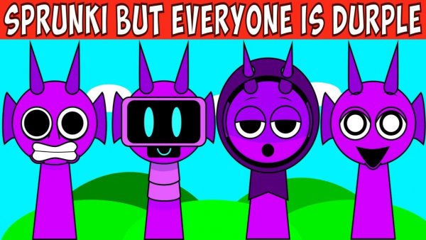 INCRDIBOX SPRUNKI: НО В ФАЗЕ 1 ВСЕ — DURPLE! 💜🌀