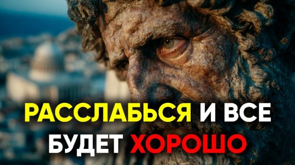 ВСЁ БУДЕТ ХОРОШО, КОГДА ТЫ РАССЛАБИШЬСЯ! | Стоицизм.