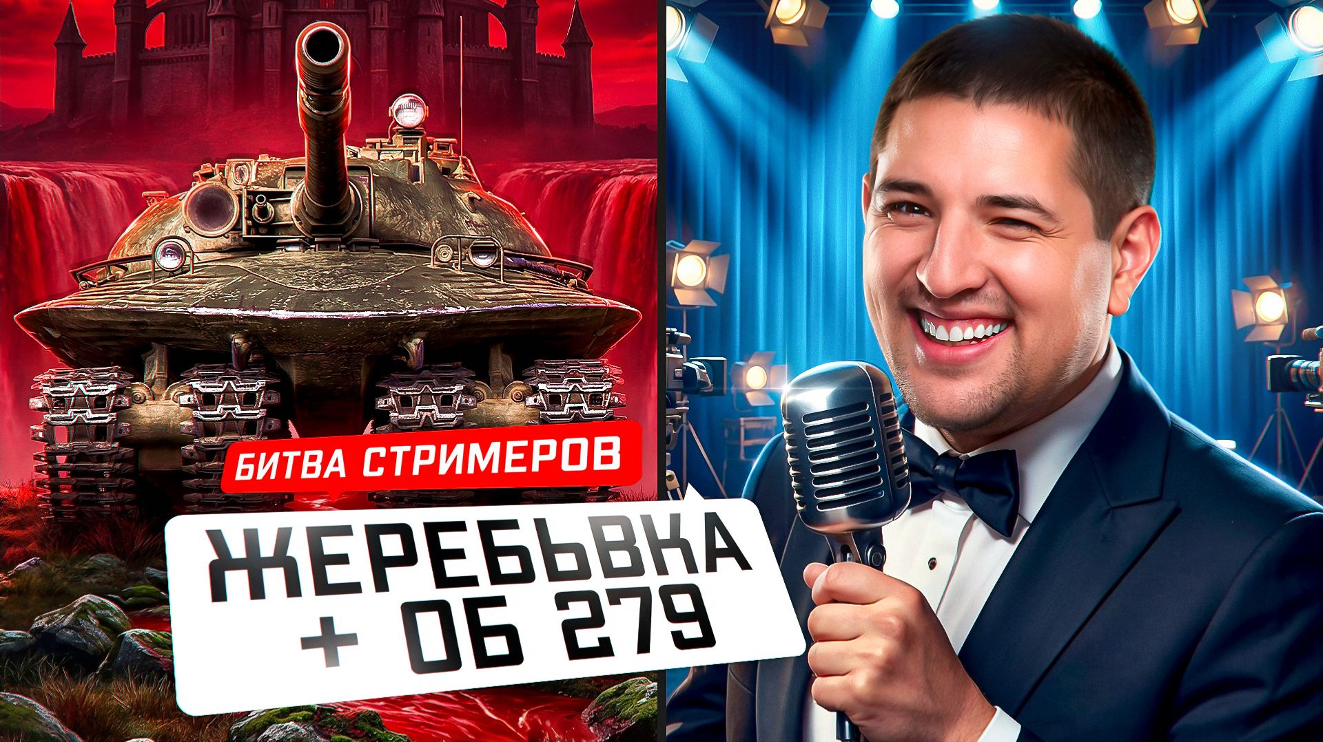 "ОН ПОДКАРАУЛИЛ МЕНЯ" / ЛЕВША О МАРАФОНАХ ТАНКИСТОВ / ЖЕРЕБЬЁВКА ТУРНИРА "БИТВА СТРИМЕРОВ" И ОБ. 279