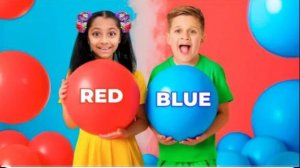 Девочки vs Мальчики Челлендж - Красные против Синих