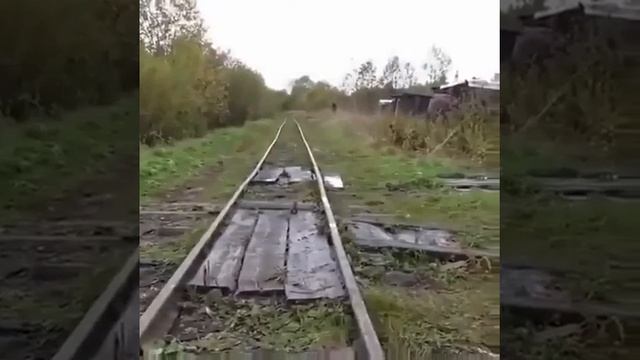 Вот такая классная узкоколейная железная дорога. смотреть онлайн