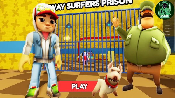 Побег из тюрьмы Барри от Subway Surfers #роблокс #roblox