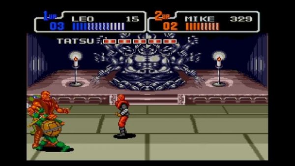 Teenage Mutant Ninja Tutrtles The Hyperstone Heist (Sega) Черепашки без Смазки