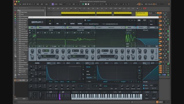 Afro House Ableton 12 Template (Energy)