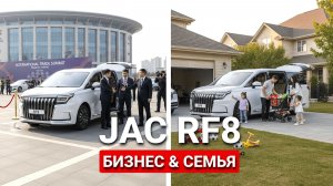 Новый КОРОЛЬ минивэнов? JAC RF8 готовое решение для бизнеса и семьи.
