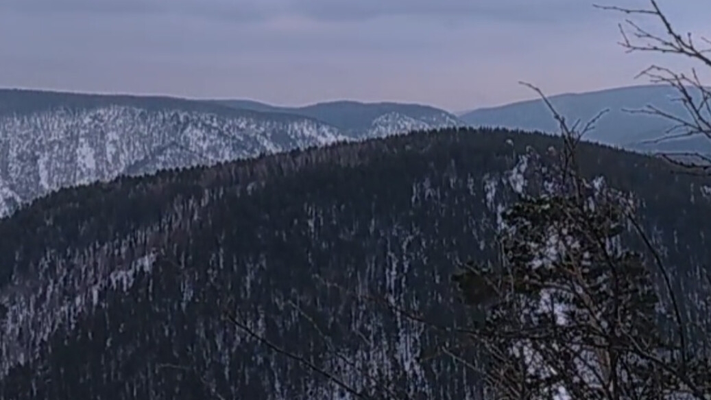 Вид с горной вершины Такмак смотреть онлайн