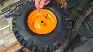 капитальный ремонт колес снегоуборщика
