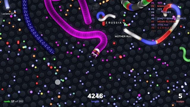 Игра Slither.io