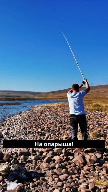 Хариусовая удача. Фрагмент 3 #хариус #север #таймыр