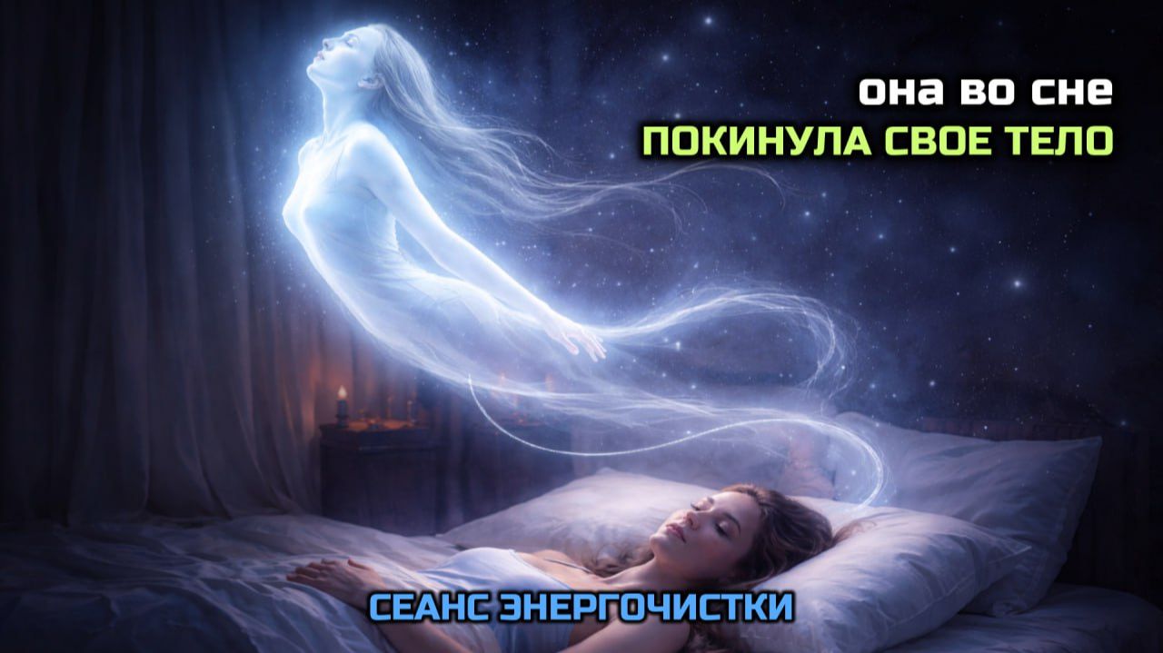 ОНА ВО СНЕ ПОКИНУЛА СВОЁ ТЕЛО