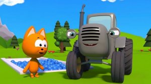 СИНИЙ ТРАКТОР 🚜 | ОБУЧЕНИЕ СЧЁТУ И ЗВУКАМ ДЛЯ МАЛЫШЕЙ | МАША И МЕДВЕДЬ | ДЕТЯМ