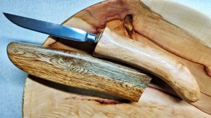 Нож для рыбака, переделан из столового ножа ЭТИС, завода «Электросталь имени Тевосяна»