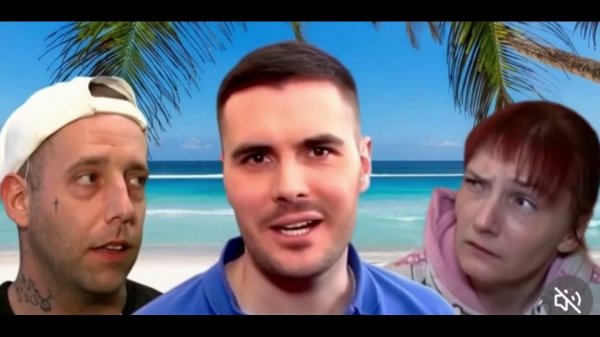 Cartoon-Portrait "Chris, Marc & Carola 2026" (KlarText Marc)