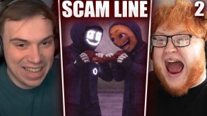ГЛЕБ ИГРАЕТ в Scam Line #2 / ЗВОНКИ по ТЕЛЕФОНУ в КОМНАТАХ (Ростик, Хелин, Витя и др.) | Sasavot