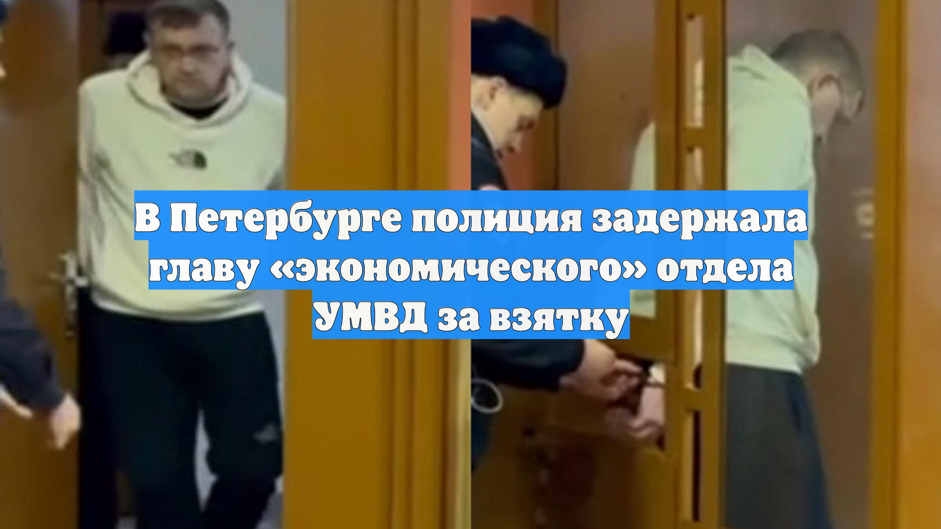 В Петербурге полиция задержала главу «экономического» отдела УМВД за взятку