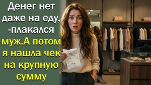 Денег нет даже на еду, — плакался муж. А потом я нашла чек на покупку шубы, но не для меня