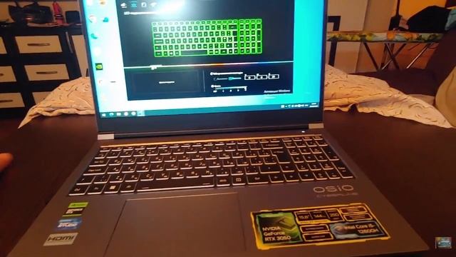 Игровой ноутбук Osio I5 12400H