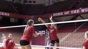 Техника волейбола, Блокирование, Варианты упражнения от программы университета Висконсин США